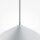 Hängelampe Metall E27 Ø 35 cm rund H: max. 318 cm Grau