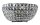 Wandleuchte Metall E14 25,5 cm breit Nickel 2-flammig