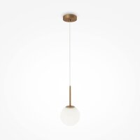 Hängeleuchte Metall Glas E14 D: 15 cm H: max. 180 cm