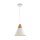 Pendelleuchte Metall E27 rund D: 22 cm H: max. 140 cm