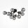 Deckenlampe Metall Rauchglas B: 60 cm Schwarz G9 Modern