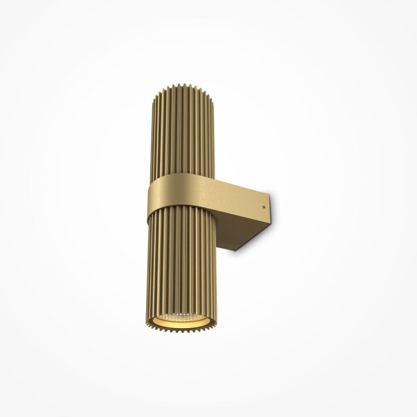 Wandlampe Aluminium GU10 H: 23 cm Up Down in Gold IRENE