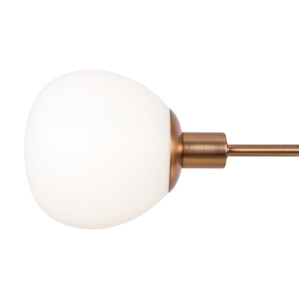 Hängeleuchte Glas Metall E14 H: max. 149,3 cm Modern