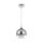 Hängeleuchte Metall Glas Ø 20 cm rund H: max. 96 cm E27