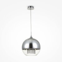 Hängeleuchte Metall Glas Ø 30 cm H: max. 105...