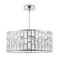 Hängeleuchte Metall E27 Ø 50 cm H: max. 47,5...