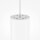 Hängelampe Aluminium GU10 Ø 6 cm rund H: max. 340 cm