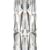 Tischlampe Metall rund Ø 20 cm 58 cm Chrom E14 Art...