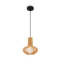 Hängelampe Holz Metall E27 Ø 25,5 cm H: max....