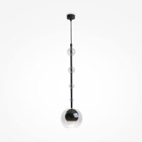 Hängelampe Metall Glas GU10 D: 16 cm H: max. 362,5 cm