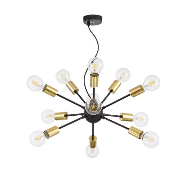 Pendelleuchte Metall B: 75 cm H: max. 156,2 cm E27