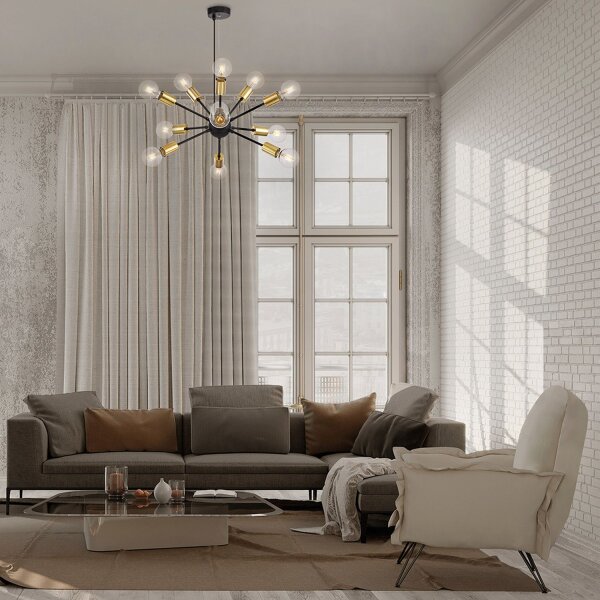 Pendelleuchte Metall B: 75 cm H: max. 156,2 cm E27