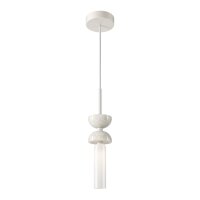 H&auml;ngelampe Metall Glas G9 D: 10 cm rund Modern MARIA