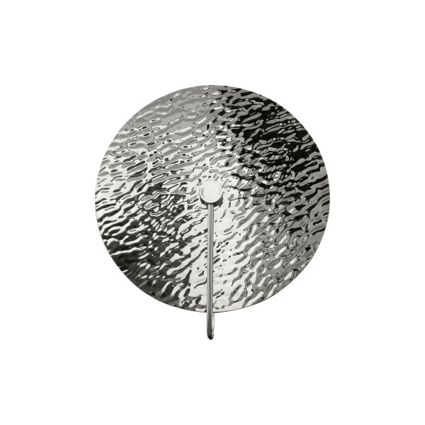 Wandlampe Glas Metall G9 Ø 40 cm H: 44,5 cm Chrom rund