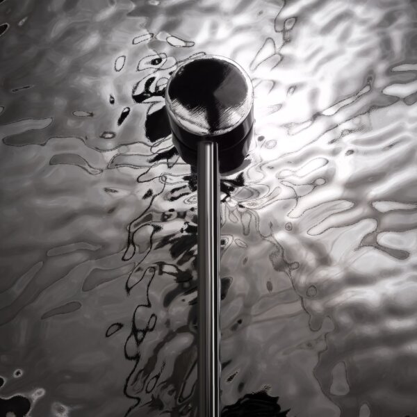 Wandlampe Glas Metall G9 Ø 40 cm H: 44,5 cm Chrom rund
