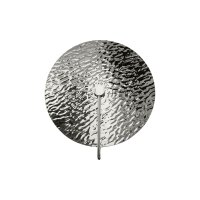 Wandlampe Glas Metall G9 Ø 40 cm H: 44,5 cm Chrom...