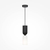 Hängelampe Metall Glas E14 rund Ø 8 cm H:...