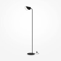Stehleuchte Metall G9 140 cm Schwarz Modern NINA