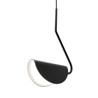 Hängeleuchte Metall H: max. 145 cm Schwarz G9 Modern