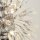 Wandlampe Kristall Metall H: 47 cm in Chrom Klar 4x G9