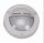 Wandlampe au&szlig;en Grau Echt-Messing Glas D: 14 cm IP64 G9