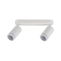 Deckenlampe Weiß Metall 43,5cm verstellbar...