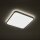 LED Deckenleuchte Weiß Aluminium 32 W warmweiß blendarm