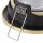 Luminaire encastré rond aluminium verre GU10 IP44 L:8,5 cm