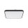 LED Deckenlampe Aluminium 32 W 3000 K Schwarz blendarm