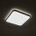 LED Deckenlampe Aluminium 32 W 3000 K Schwarz blendarm