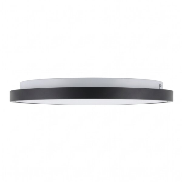 Plafonnier LED rond à faible éblouissement Ø38,5 cm 3000 K noir