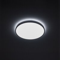 Weiße LED Deckenlampe Metall IP44 neutralweiß...