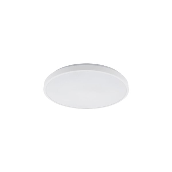 Weiße LED Deckenlampe Metall IP44 3000 K Ø38,5 cm rund