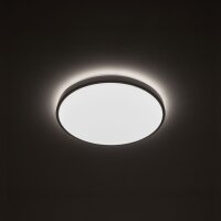 Weiße LED Deckenlampe Metall IP44 3000 K...