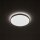 Weiße LED Deckenlampe Metall IP44 3000 K Ø38,5 cm rund