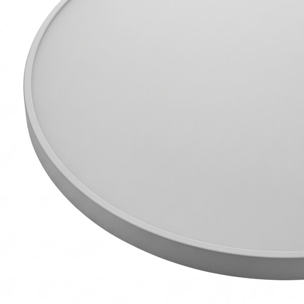 Blendarme LED Deckenlampe Weiß Metall IP44 neutralweiß
