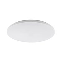 Blendarme LED Deckenlampe Wei&szlig; Metall IP44...