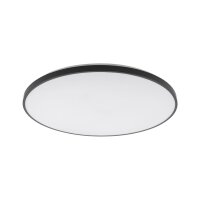 Schwarze LED Deckenlampe &Oslash;64,2 cm 64 W 4700 lm blendarm