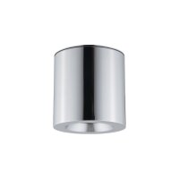 Deckenstrahler Aluminium Aufputz IP44 GU10 in Chrom