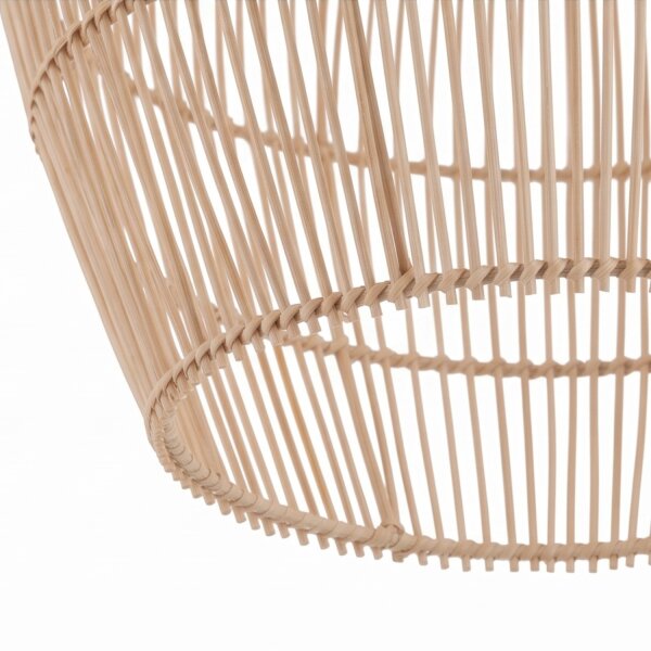 Hängelampe Bambus Natur E27 L:43 cm höhenverstellbar