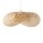 Höhenverstellbare Pendelleuchte Bambus Holz E27 L:80 cm