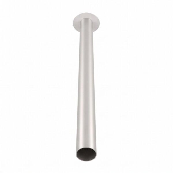 Großer Einbaustrahler Metall rund H:75 cm G9 in Weiß