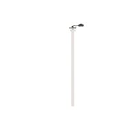 Großer Einbaustrahler Metall rund H:75 cm G9 in...