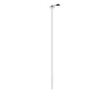 Runder Einbauspot Ø6 cm Weiß Stahl G9...