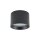 Deckenspot Schwarz Aluminium GX53 IP54 B:10 cm Aufputz