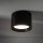 Deckenspot Schwarz Aluminium GX53 IP54 B:10 cm Aufputz