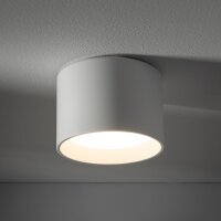 Deckenstrahler Weiß Aluminium GX53 IP54 B:10 cm...