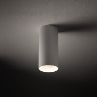 Deckenspot Aufputz Metall GU10 L:5,5 cm rund in Weiß