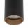 Deckenspot Stahl Schwarz Gold GU10 5,5 cm rund Zylinder