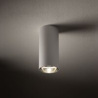 Deckenspot Schwarz Weiß Metall GU10 Ø5,5 cm...